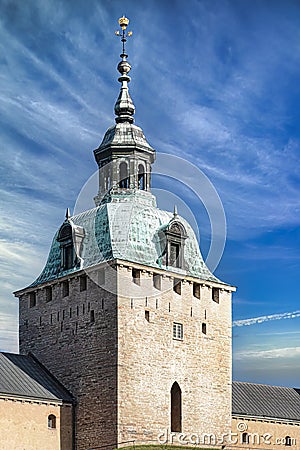 Kalmar Castle Main Tower Stock Photo