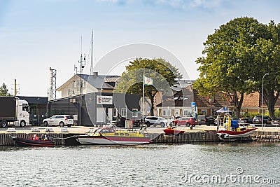 Kalmar Search and Rescue Station Sweden Editorial Stock Photo