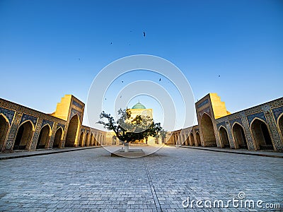 Kalon Mosque in Bukhara, Uzbekistan Stock Photo