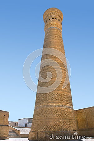 Kalyan Minaret Stock Photo