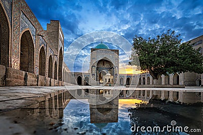 Kalyan Mosque in Bukhara, Uzbekistan Stock Photo