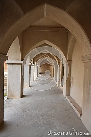 Kalyana Mahal at Gingee Fort or Senji Fort, Tamil Nadu Stock Photo