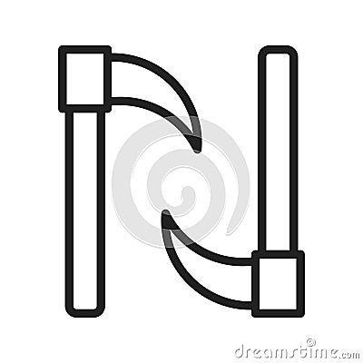 Kama icon vector image. Suitable for mobile apps, web apps and print media. Vector Illustration