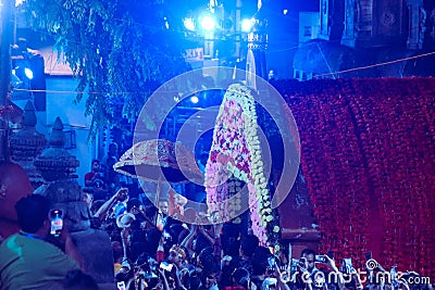 KAMAKHYA TEMPLE IN ASSAM INDIA AMBUWACHI MELLA Editorial Stock Photo