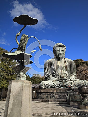 Kamakura Daibutsu Stock Photo