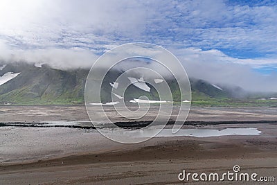 Kamchatka landscape Stock Photo