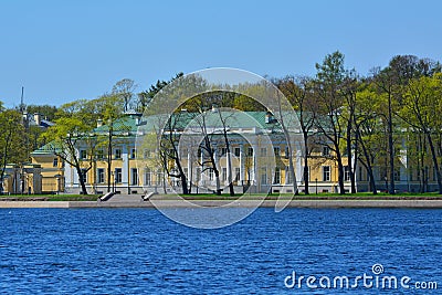 Kamennoostrovsky palace in St. Petersburg, Russia Stock Photo