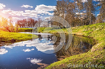 On the Kamennyj Creek Stock Photo