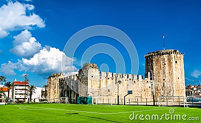 Kamerlengo fortress in Trogir, Croatia Stock Photo