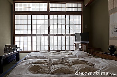 KAMIKOCHI,JAPAN- MAY 22,2016: traditional Japanese room in traditional style Editorial Stock Photo