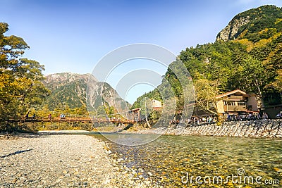 Kamikochi One of the most beautiful place in Japan Editorial Stock Photo