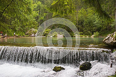 Kamniska bistrica valley, Slovenia Stock Photo