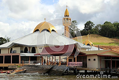 Kampong Ayer water village Brunei Stock Photo