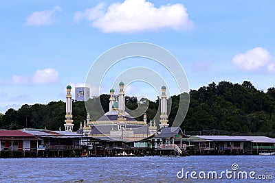 Kampong Ayer water village Brunei Stock Photo