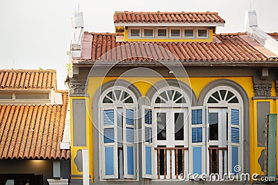 Kampong Glam precinct of the district of Rochor Stock Photo