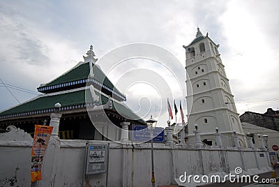 Kampung Kling Mosque Editorial Stock Photo