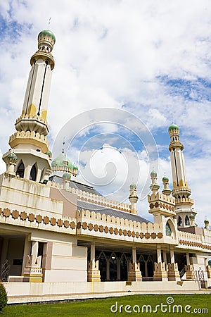 Kampong Tamoi Mosque, Brunei Stock Photo