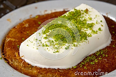 Kanafeh Stock Photo