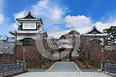 Kanazawa Castle Editorial Stock Photo