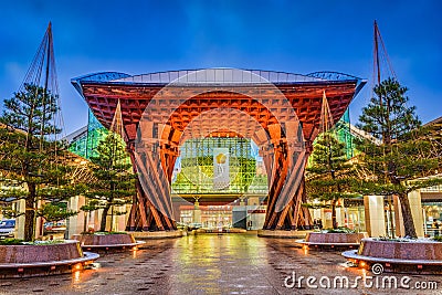 Kanazawa Station Japan Editorial Stock Photo