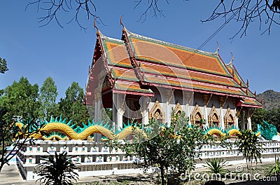 Kanchanaburi, Thailand Wat Tham Mungkornthong Stock Photo