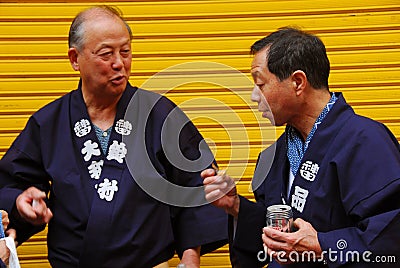 Kanda festival matsuri participants Editorial Stock Photo