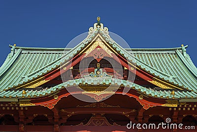 Kanda Shrine in Tokyo Editorial Stock Photo