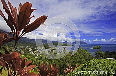 Kaneohe bay, oahu, hawaii Stock Photo