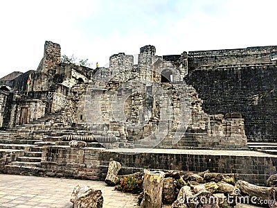 Kangra Fort : One of the oldest forts in India Editorial Stock Photo