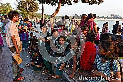 Kankaria Lake of Ahmedabad Editorial Stock Photo