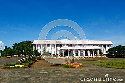 Kanniyakumari railway station, formerly Cape Comorin railway station. India Editorial Stock Photo