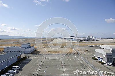 Kansai international airport Editorial Stock Photo