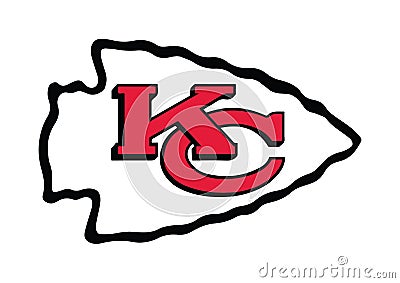 Kansas City Chiefs Logo Editorial Stock Photo