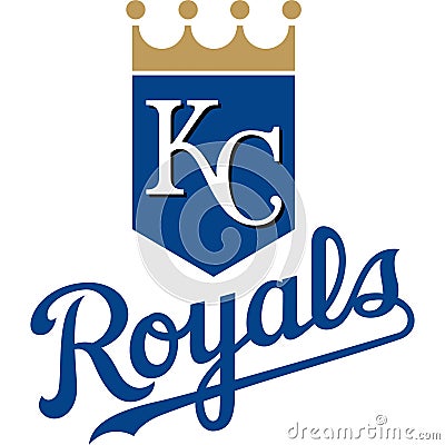 Kansas city royals sports logo Editorial Stock Photo