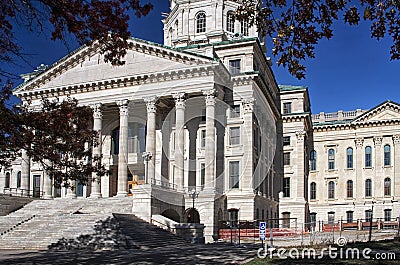 Kansas State Capitol Building Stock Photo