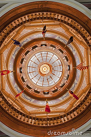 Kansas State Capitol interior Stock Photo