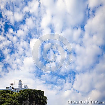 Kaohsiung lighthouse, Taiwan Stock Photo