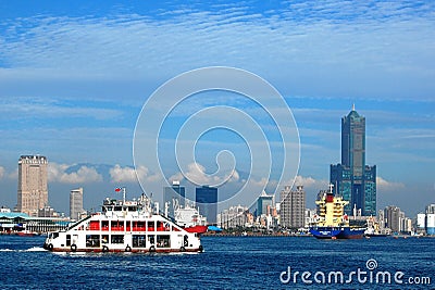 Kaohsiung port Stock Photo