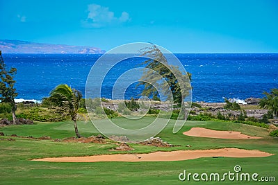 Kapalua, Maui, Hawaiian islands Stock Photo