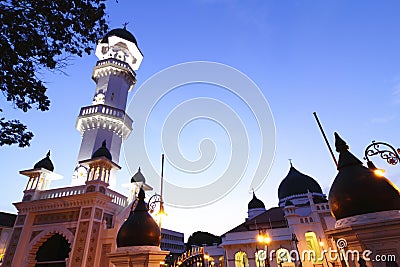 Kapitan Keling Mosque Stock Photo