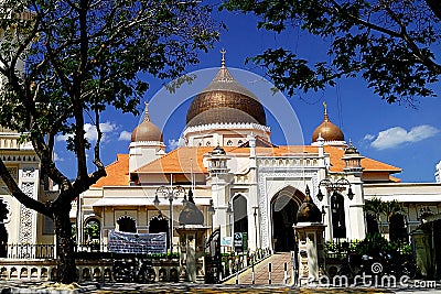 Kapitan Keling Mosque Editorial Stock Photo