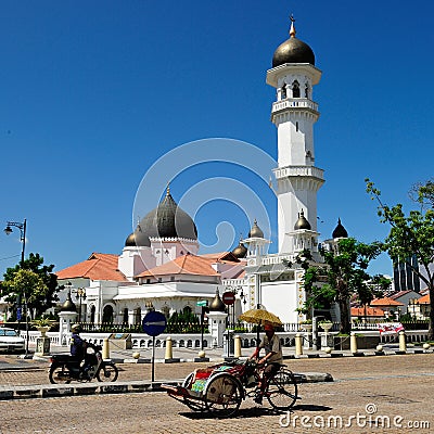 Kapitan Keling Mosque Editorial Stock Photo