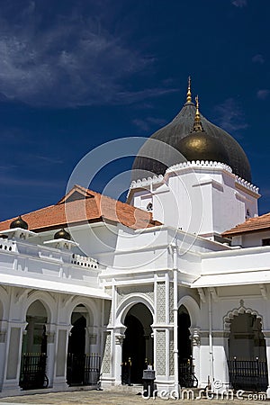 Kapitan Keling Mosque, Malaysia Stock Photo