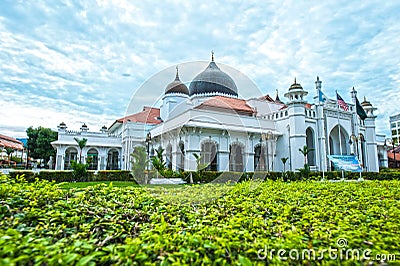 KAPITAN KELING MOSQUE - PENANG Editorial Stock Photo