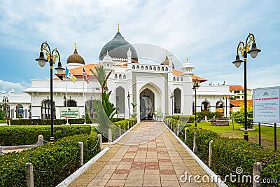 Kapitan Keling Mosque in Penang, Malaysia Editorial Stock Photo