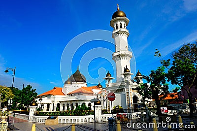 Kapitan Kling Mosque Editorial Stock Photo