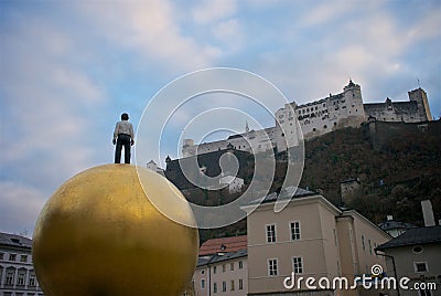 Kapitelplatz & Kapitelschwemme Stock Photo