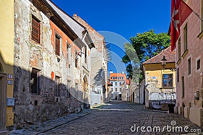 Kapitulska street Stock Photo