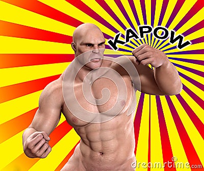 Kapow Stock Photo