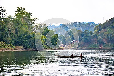 Kaptai Lake Editorial Stock Photo